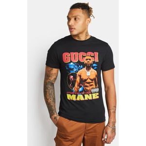 MERCHCODE Gucci Mane Heren T-shirts - Zwart  - Katoen Jersey - Foot Locker