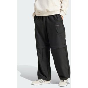 Adidas Zip-off Joggers Heren Broeken - Zwart  - Katoen Jersey - Foot Locker