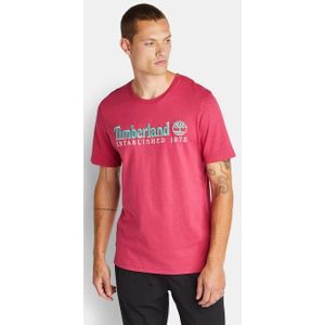 Timberland 50th Anniversary Heren T-shirts - Roze  - Katoen Jersey - Foot Locker