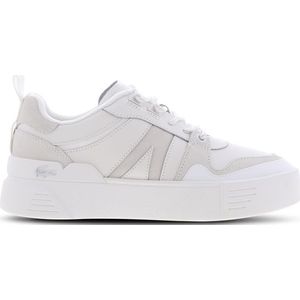 Lacoste L 002 Dames Schoenen - Wit  - Leer, Synthetisch - Foot Locker