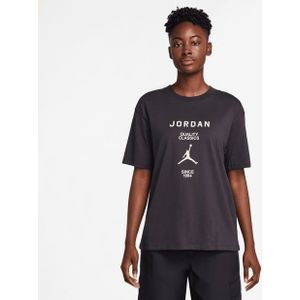 Jordan Gfx Dames T-shirts - Zwart  - Foot Locker