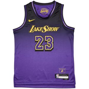 Nike NBA Unisex Truien/Replica's - Paars - Maat: 128 - 137 CM - Poly Mesh - Foot Locker