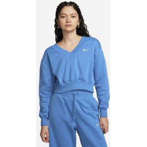 Nike Sportswear Dames Trainingspakken - Blauw  - Katoengeweven - Foot Locker