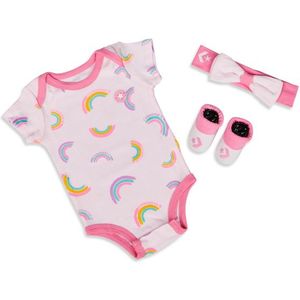 Converse Aop 3 Pc Unisex Geschenksets - Roze  - Katoen Jersey - Foot Locker