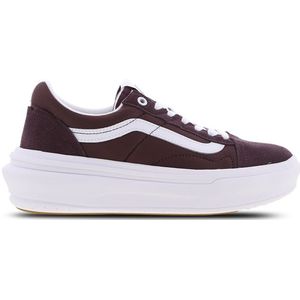 Vans Old Skool Dames Schoenen - Rood  - Leer, Textil - Foot Locker