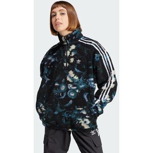 Adidas All Over Print Dames Trainingspakken - Zwart  - Sherpa - Foot Locker