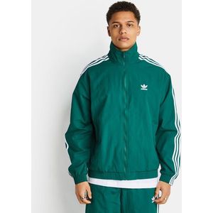 Adidas Adicolor 70s Monogram Track Top Heren Trainingspakken - Groen  - Poly Woven - Foot Locker