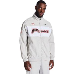 Puma Classics Trainingspakken Heren - Grijs - Maat S - Poly Woven