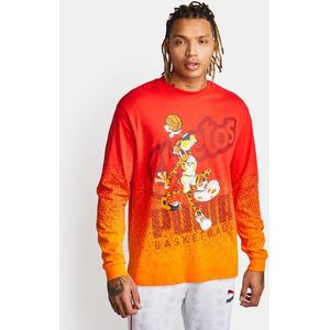 Puma Scoot X Cheetos Heren T-shirts - Rood  - Katoen Jersey - Foot Locker