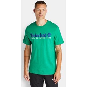 Timberland 50th Anniversary Heren T-shirts - Groen  - Katoen Jersey - Foot Locker