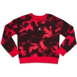 Jordan Girls Tie Dye Crew Neck Unisex Sweatshirts - Roze  - Katoen Fleece - Foot Locker