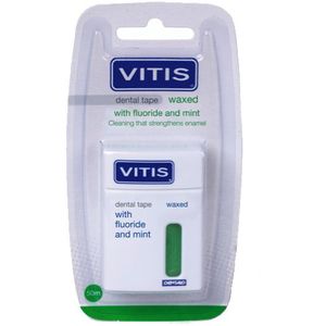Vitis Floss Tape Waxed Groen - 1st