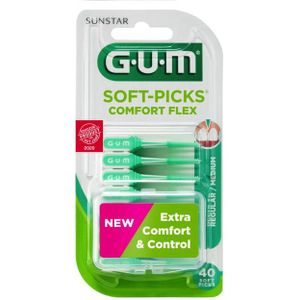 GUM Soft Picks Comfort Flex regular - 40st