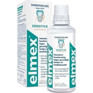 Elmex Tandspoeling sensitive - 400ml