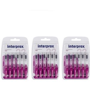 Interprox premium ragers maxi paars 6,0 mm - Voordeel 3 x 6st