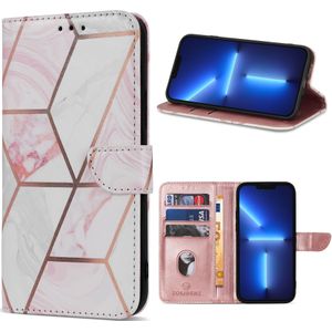 Solidenz bookcase iPhone 13 Pro - Marmer