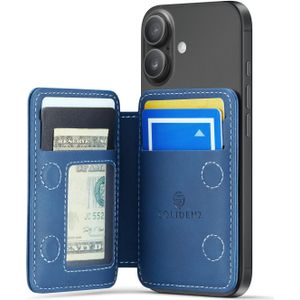 Solidenz MagSafe Wallet tot 4 kaarten - Blauw