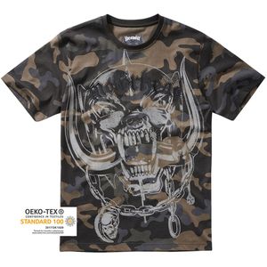 T-shirt Brandit Mot�örhead Warpig Donker Camouflage
