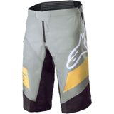 Korte Mountainbikebroek Alpinestars Racer Groen-Staal-Geel