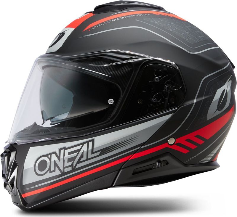 Adventure Helm O'Neal M-SRS String Zwart-Grijs-Rood