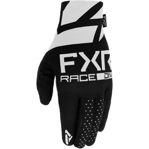 Crosshandschoenen Kinderen FXR Pro-Fit Lite Zwart-Wit