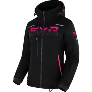 Sneeuwjas Dames FXR Maverick Zwart-Fuchsia