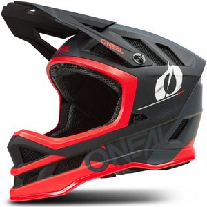 Downhill Helm MTB O'Neal BLADE HAZE V.23 Zwart-Rood