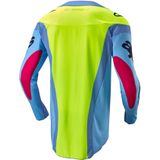 Alpinestars - Techstar Ocuri - Jersey - Lichtblauw Geel Fluor Rood
