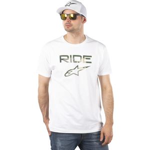 T-shirt Alpinestars Ride 2.0 Camo Wit