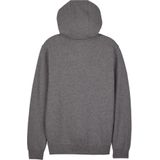 FOX - Fleece Hoodie - Grijs - Polyester
