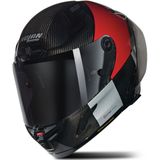 Integraalhelm Nolan X-804 Rs Carbon Rood-Grijs-Zwart