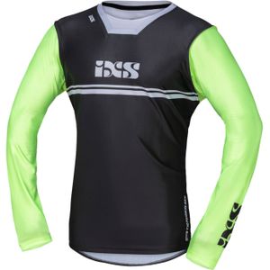 Crosstrui iXS Trigger 4.0 Antraciet-Groen Fluo-Wit