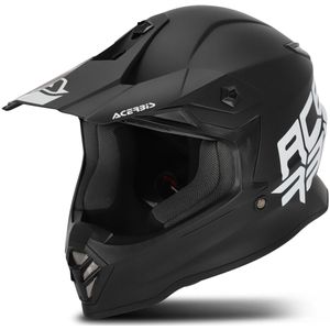 Crosshelm Kinderen Acerbis Impact Steel Zwart