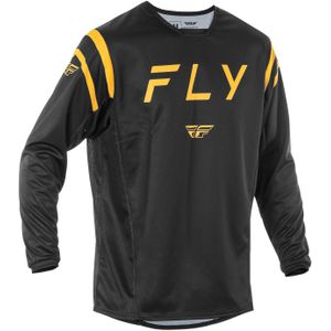 FLY Racing - Kinetic Center - Sportshirt - Zwart - Vochtafvoerende Stof