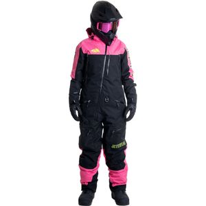 Sneeuwpak Dames JETHWEAR The One S.A.F.E Geïsoleerd Zwart-Hot Roze