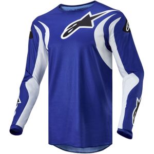 Crosstrui Alpinestars Fluid Lucent ‘Blue Ray’ Blauw-Wit