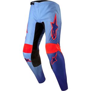 Crossbroek Alpinestars Fluid Lucent ‘Blue Ram-Hot Orange’ Blauw-Oranje