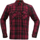 Motorshirt Richa Forest Zwart-Burgundy