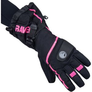 Handschoenen Dames Raven Yeti Zwart-Roze