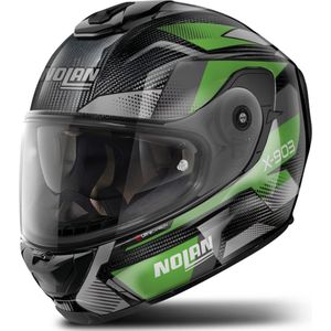 Integraalhelm X-Lite X-903 Ultra Carbon Groen-Grijs