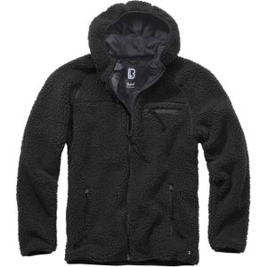 Jas Brandit Teddyfleece Worker Zwart