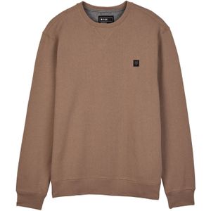 Pullover FOX Level Up Crew Sweatshirt Chai Brown