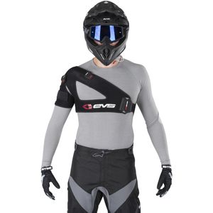 EVS SPORTS - SB03 - Schoudervullingen - Zwart - Ademend Mesh