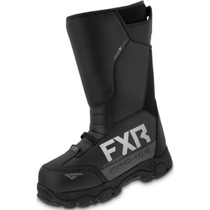 Sneeuwscooterlaarzen FXR X-Cross Pro-Ice Zwart