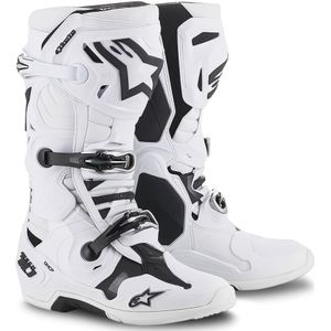 Crosslaarzen Alpinestars Tech 10 Wit