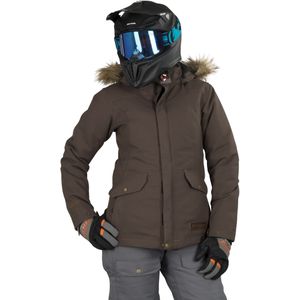 Jas Dames Klim Jackson Parka Bruin