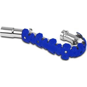 Polisport - Armadillo - Uitlaatpijpbeschermer - Roestvrij Staal - Siliconen