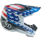 Crosshelm Kinderen 6D ATR-2Y Super Patriot Rood-Wit-Blauw