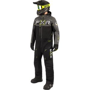 Sneeuwpak FXR Maverick Lite Zwart-Houtskool-Hi Vis