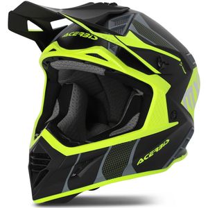 Crosshelm Acerbis X-Track Zwart-Neon Geel